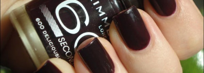 Заморский баклажан Rimmel 60 seconds #600 Deliciously Dark