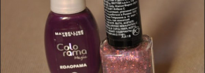 Пара лаков. Maybelline New York Colorama  №104 и  Nouba №454