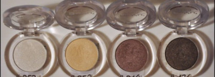 Моя любимая четвёрка. Тени от BeYu Eye Shadow Mono ## 252, 258, 219, 136