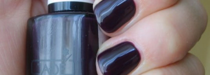 Мои баклажановые  любимцы  JA-DE Mini Nail Enamel №212 и Bourjois 1 Sekonde Nail 09 prune stellaire
