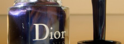 Осень в синем цвете с Dior vernis Tuxedo # 908