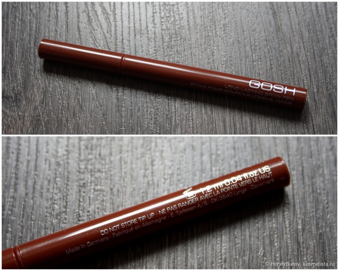 Gosh copenhagen маркер для бровей long lasting brow pen
