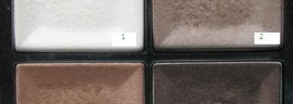 День третий посвящен Shiseido Hydro-Powder Eye Shadow H10 (Лагуна) и его помощникам Pupa Набор Smoky Eyes Kit (4-х цветные тени 09+карандаш для глаз Multiplay 28)