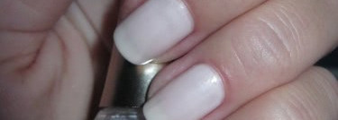 Фарфорно - жемчужные ноготки с Golden Rose Paris № 09