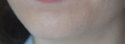 Эффект градиента с Benefit They`re  Realidouble the lip Lusty Rose