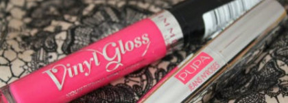 Лето на губах - яркие Pupa Jeans N’ Roses Lipstylo №2 и Rimmel Vinyl Gloss 190