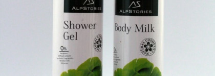 Сладкая парочка от Alpstories: гель для душа и молочко для тела Ginkgo