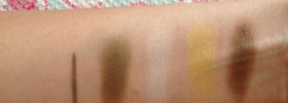 Осенний листопад в палетке YSL 5 colour harmony for eyes №7 (осенняя коллекция 2009)