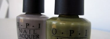 OPI French Quarter For Your Thoughts и Uh-oh Roll Down the Window