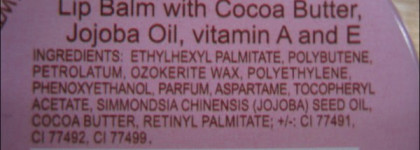 Бальзамы для губ Chérie ma Chérie и The Body Shop