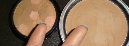 Загар с бронзерами Guerlain & Essence