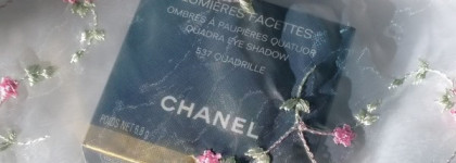 А у меня весна....Chanel Lumiere Facettes quadra eye shadow №537 Quadrille