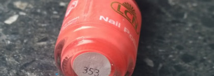 Нежный коралл LCN Nail Polish 353