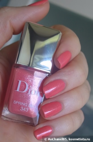 Отголоски лета с Dior Vernis Nail Lacquer 343 Spring Ball