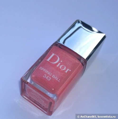 Отголоски лета с Dior Vernis Nail Lacquer 343 Spring Ball