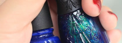 Лак для ногтей со слюдой Nfu Oh #052