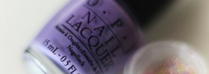 Caviar nails с OPI Planks A Lot и разноцветными бульонками