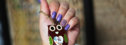 Caviar nails с OPI Planks A Lot и разноцветными бульонками