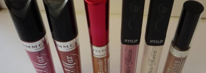 Мои блески для губ - часть 7. И снова англичане - Rimmel, Max Factor, Still