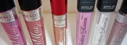 Мои блески для губ - часть 7. И снова англичане - Rimmel, Max Factor, Still