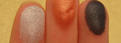 Мой вариант использования палетки Shiseido Luminizing Satin Eye Color Trio OR302 Fire