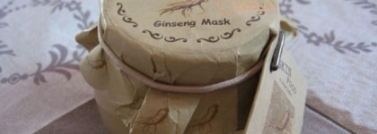 Skinfood Ginseng Mask - маска с женьшенем для улучшения цвета лица