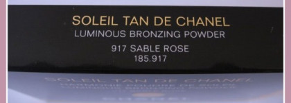 Наконец-то! Бронзер для бледнолицых - Chanel Soliel Tan de Chanel - 917 Sable Rose