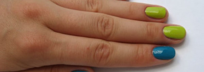 Лето еще не закончилось, или веселый дуэт с лаками Essence