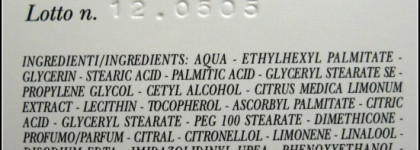 L'erbolario hand cream with lemon - L'erbolario увлажняющий крем для рук с лимоном