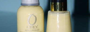 Revlon Sunshine Sparkle & Orly Lemonade
