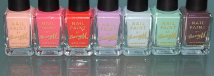 Мои лаки Barry M часть 2