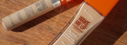 Rimmel Wake me up: concealer & foundation