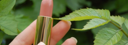 Нюдовый дуэт помады Estee Lauder Pure Color Long Lasting Lipstick и карандаша для губ Guerlain Lip Pencil