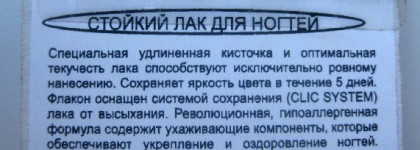 Стойкий лак для ногтей Pierre Rene Top Flex