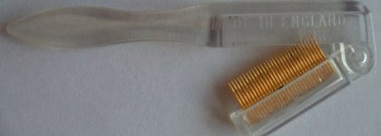 Tweezerman Folding Ilashcomb - расческа для ресниц