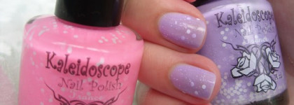 Двухцветный маникюр с лаками от El Corazon - из коллекции Модница