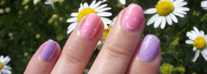 Двухцветный маникюр с лаками от El Corazon - из коллекции Модница