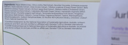 3 продукта от Jurlique и тонизирующий лосьон от Earth Science