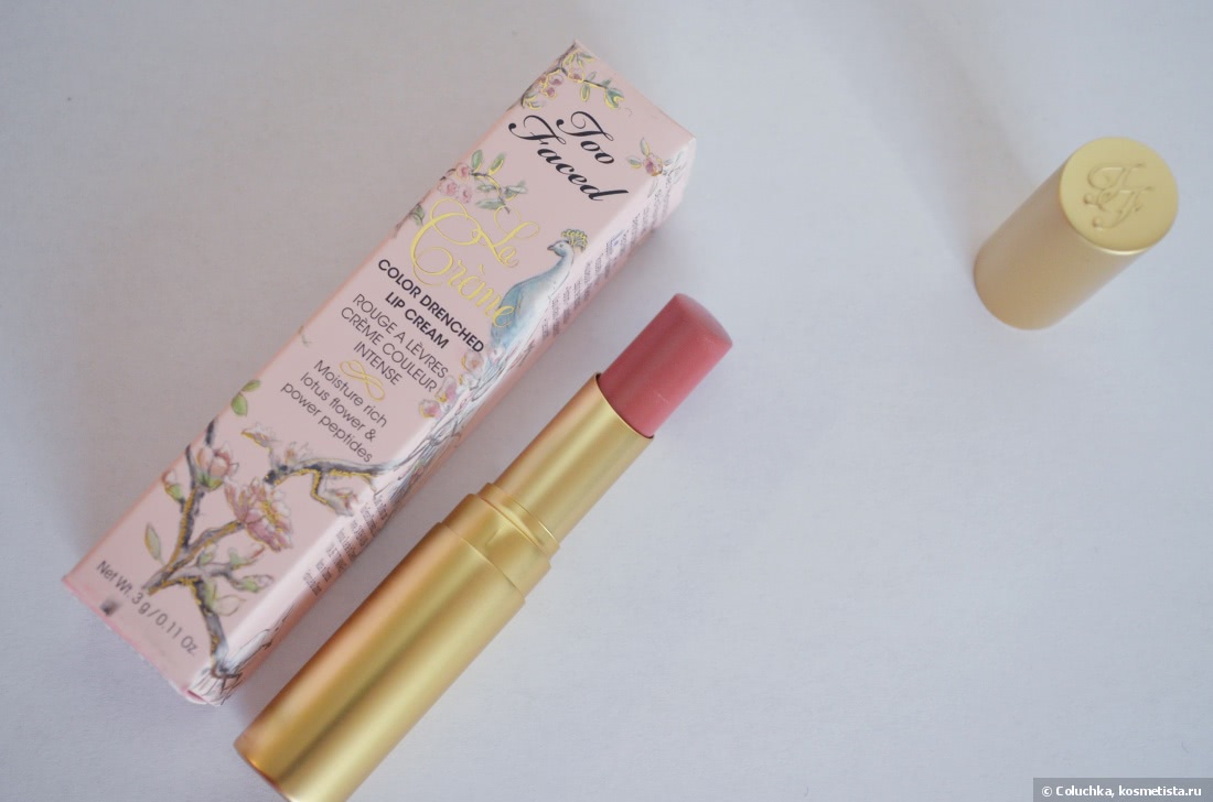 Too Faced La Creme Color Drenched Lip Cream Spice Spice baby - Цвет "с...