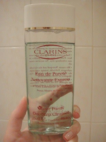 Новинка в моей ванной - Очищающая вода от Clarins
