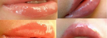 Нежные персиковые арабески