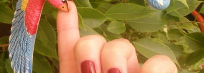 Ну вот я и в красном... (с лаком для ногтей Rimmel 60 Seconds Nail Polish 320 Rapid Ruby)