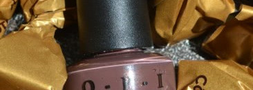 Шоколад на ноготках с лаком OPI Wooden Shoe Like To Know? NL H64