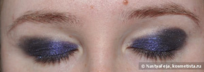 Мой вариант smokey eyes с палеткой Chanel Vanites