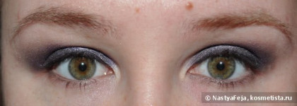 Мой вариант smokey eyes с палеткой Chanel Vanites
