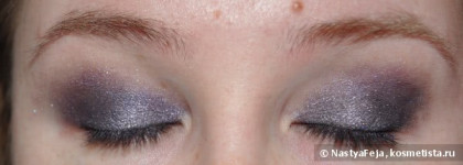Мой вариант smokey eyes с палеткой Chanel Vanites