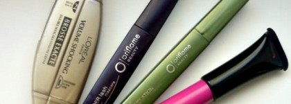 Моя тушь из масс...недорого - не значит плохо. Подробный обзор Oriflame Beauty Wonder Lash Mascara, Oriflame Beauty Revelation Mascara, L'oreal Volume Shocking и EVA Гурмандиз "Искушение Нон-стоп"