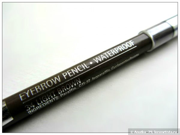IsaDora Eyebrow Pencil Waterproof 34 Light Brown и IsaDora Color & Shape Eyebrow Gel 51 Light Brown