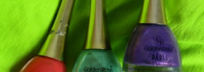 Коллекция лаков Golden Rose - часть 1, совершенно Летняя