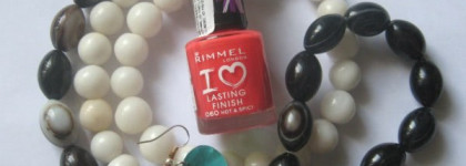 Оранжевое лето с Rimmel Lasting Finish 060 Hot & Spicy